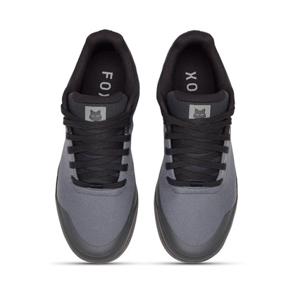 MTB topánky FOX UNION CANVAS FLAT sivé/čierne