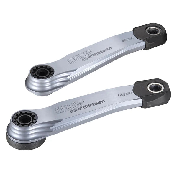 VAE-kranke E.THIRTEEN E-SPEC HELIX RACE ALLOY til Fazua Ride 60 Sølv