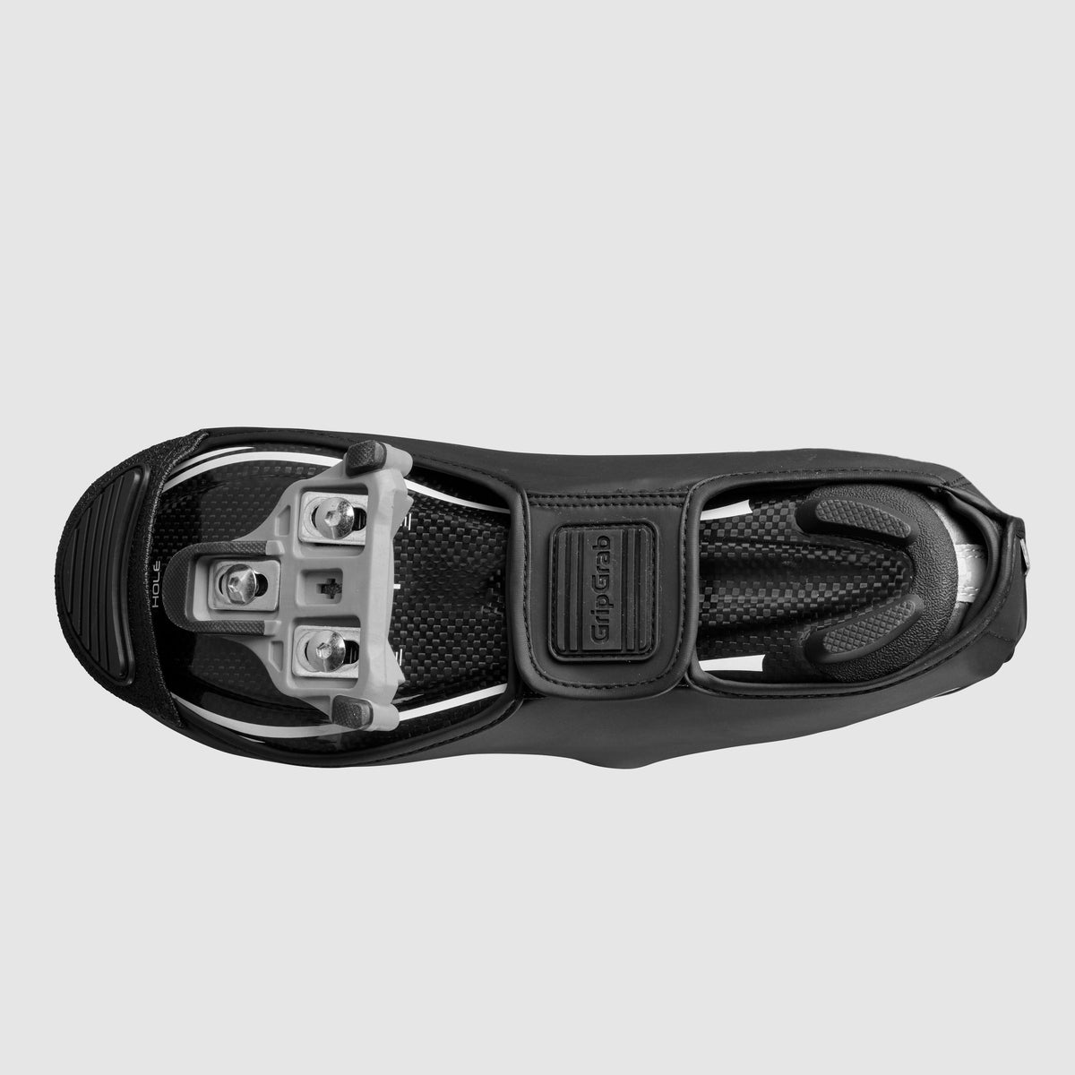 Czarne wodoodporne ochraniacze na buty szosowe GRIPGRAB RIDE 2 WATERPROOF ROAD