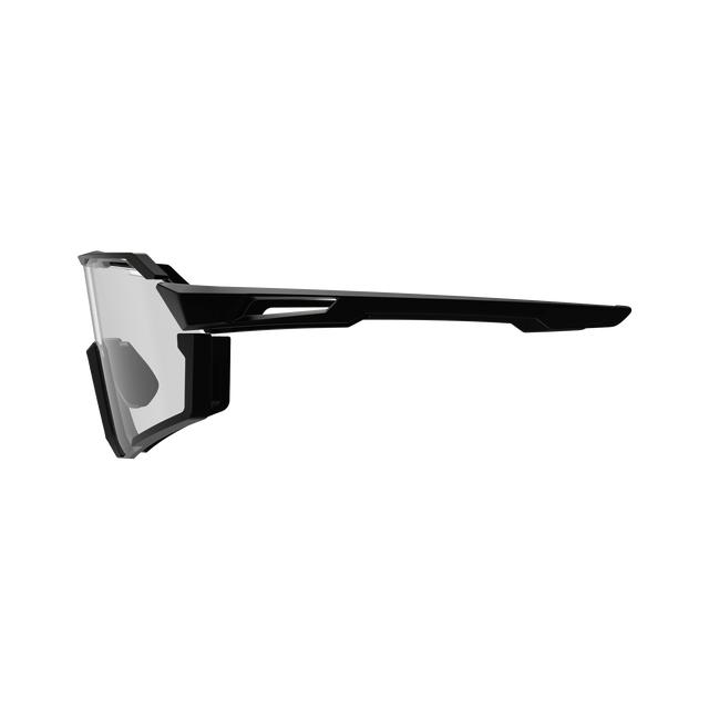 LEATT RIDEVIZ PRO LARGE Goggles Black Iriz Silver Lens