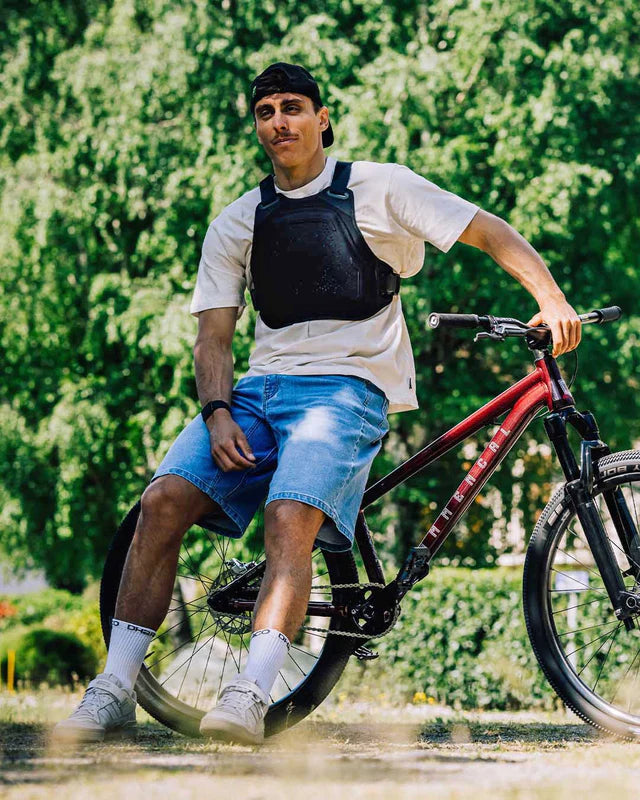 Short DHARCO JORT UNISEX COASTAL WASH Blå