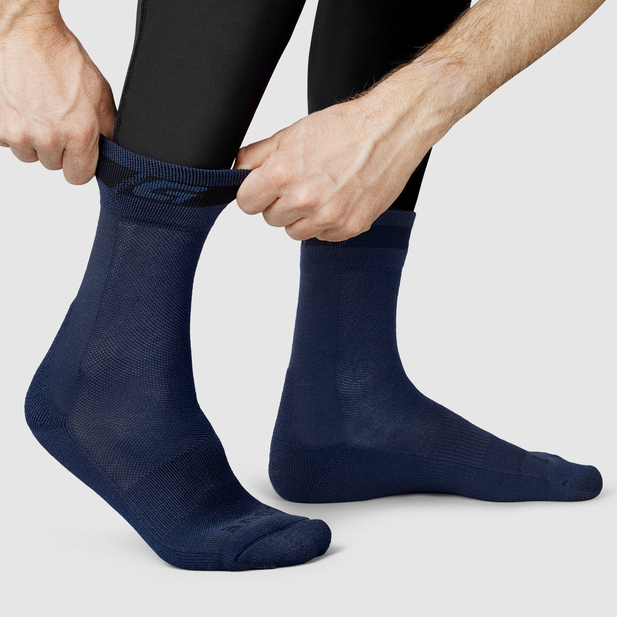 Ponožky GRIPGRAB MERINO WINTER tmavě modré
