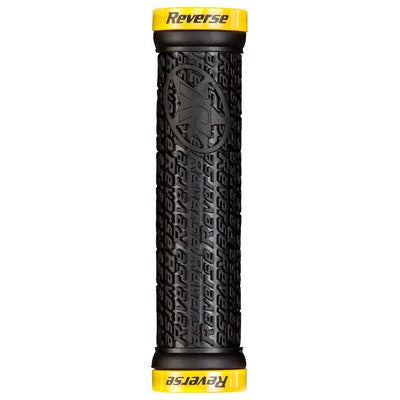 Chwyty REVERSE COMPONENTS STAMP Lock-On Ø 30mm Czarne/Żółte