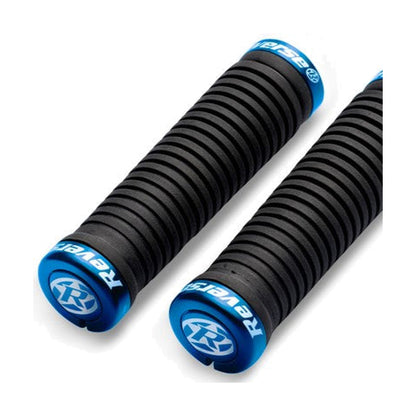 Grips REVERSE COMPONENTS TAPER Lock-On Ø 34-30mm Μαύρο/Μπλε