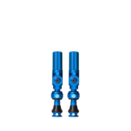 Tubeless-ventielen MUC-OFF Big Bore Hybrid (Schrader) Small Blauw