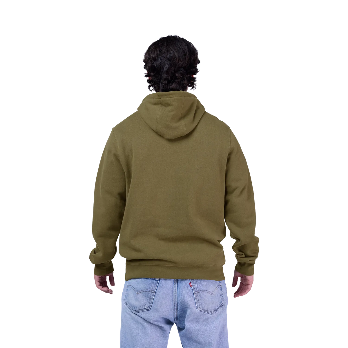 FOX ABSOLUTE FLEECE Olive Green Hoodie