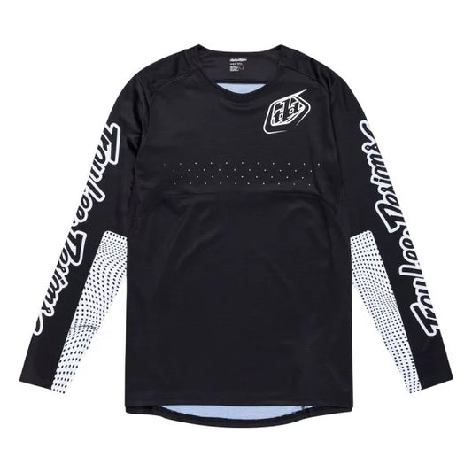 Φανέλα TROY LEE DESIGNS SPRINT Μακριά Μανίκια Μαύρο