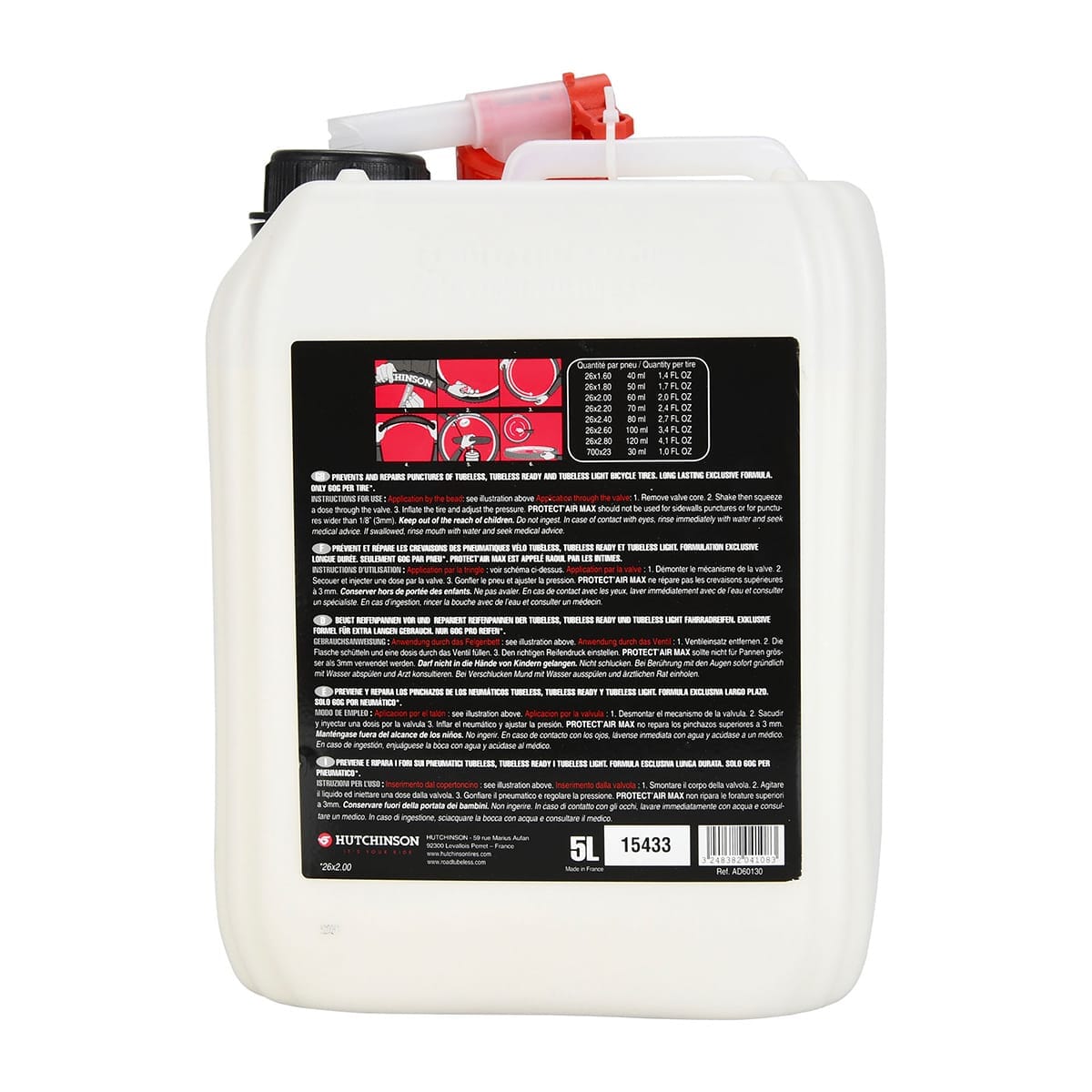 HUTCHINSON PROTECT'AIR MAX 5 L Anti-Puncture Sealant