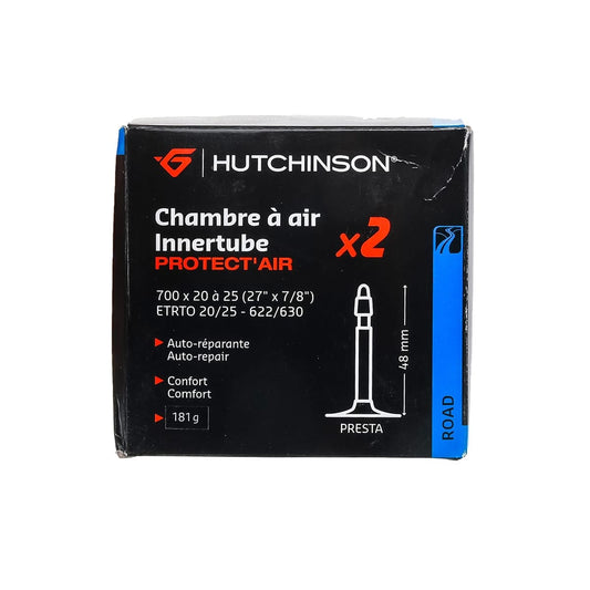 HUTCHINSON PROTECT'AIR Inner Tube SET OF 2 700x20/25 PRESTA 48mm