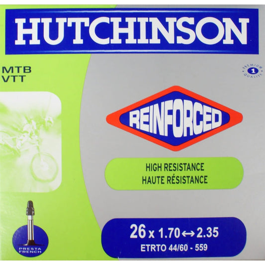 Cykelslang HUTCHINSON REINFORCED 26x 1.70 - 2.35 PRESTA 48mm