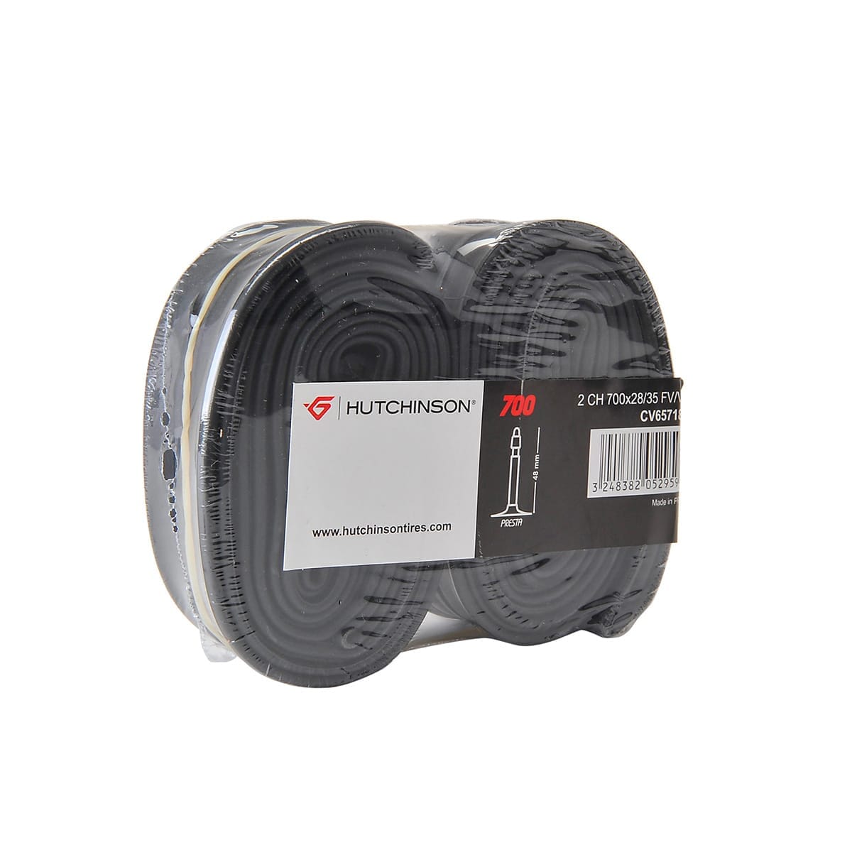 Σαμπρέλα HUTCHINSON ΣΕΤ 2 ΤΕΜΑΧΙΩΝ 700x28/35 PRESTA 48mm