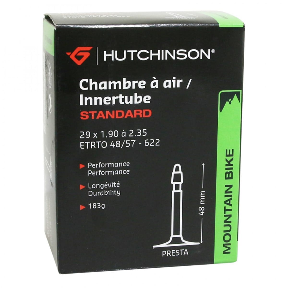 Binnenband HUTCHINSON 29x1.90 - 2.35 ventiel PRESTA 48mm