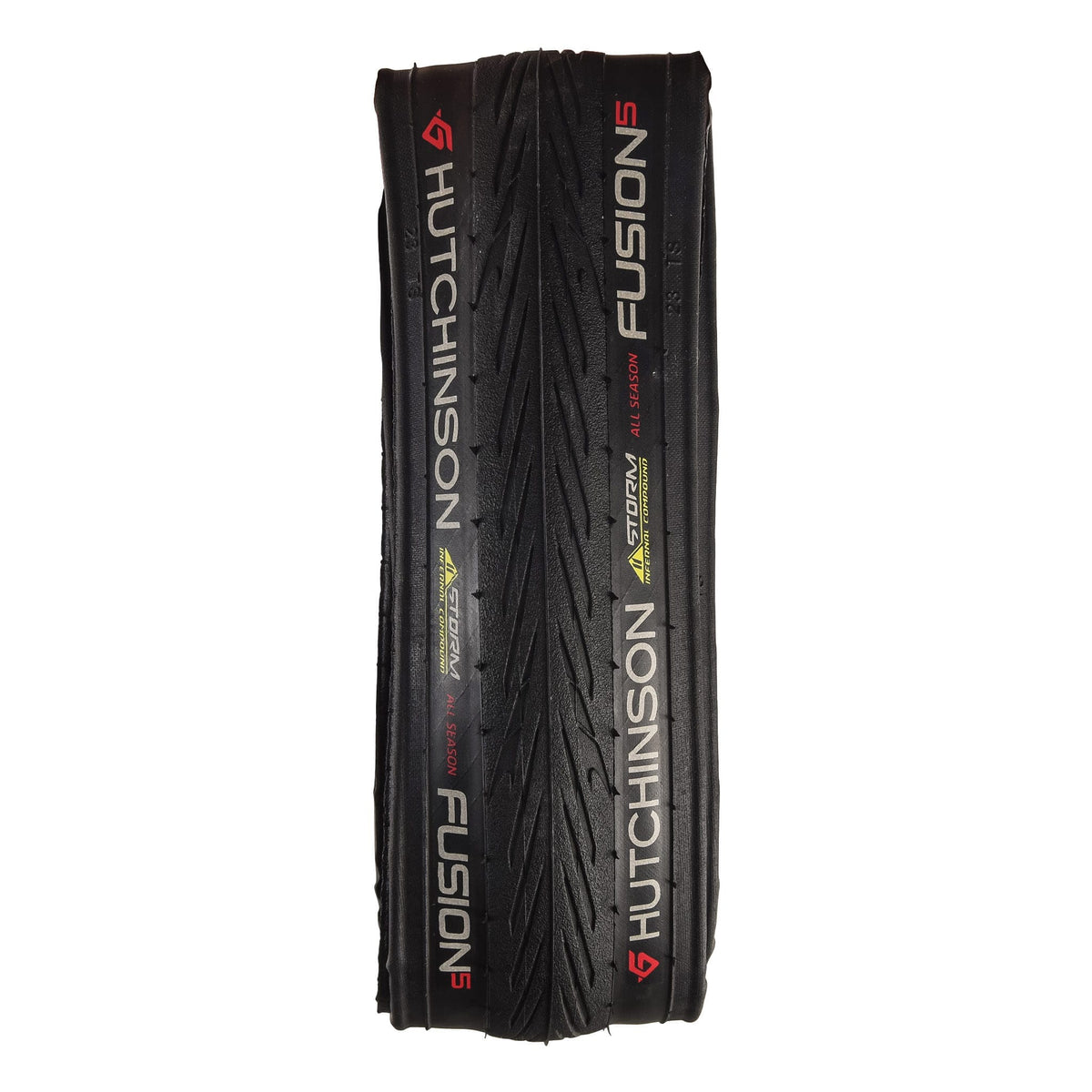 Ελαστικό HUTCHINSON FUSION 5 ALL SEASON 700x23c TubeType Μαύρο