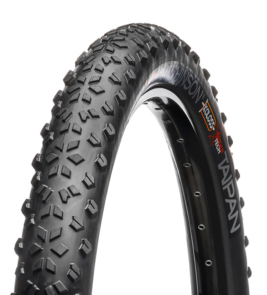 Plášť HUTCHINSON TAIPAN KOLOSS 27.5x2.80 Spydertech E-Bike Bi-Compound Tubeless Ready Měkký Černý