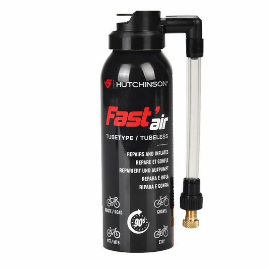 Σπρέι Επισκευής Τρυπήματος HUTCHINSON FAST'AIR με Βιδωτό Ακροφύσιο 125 ml
