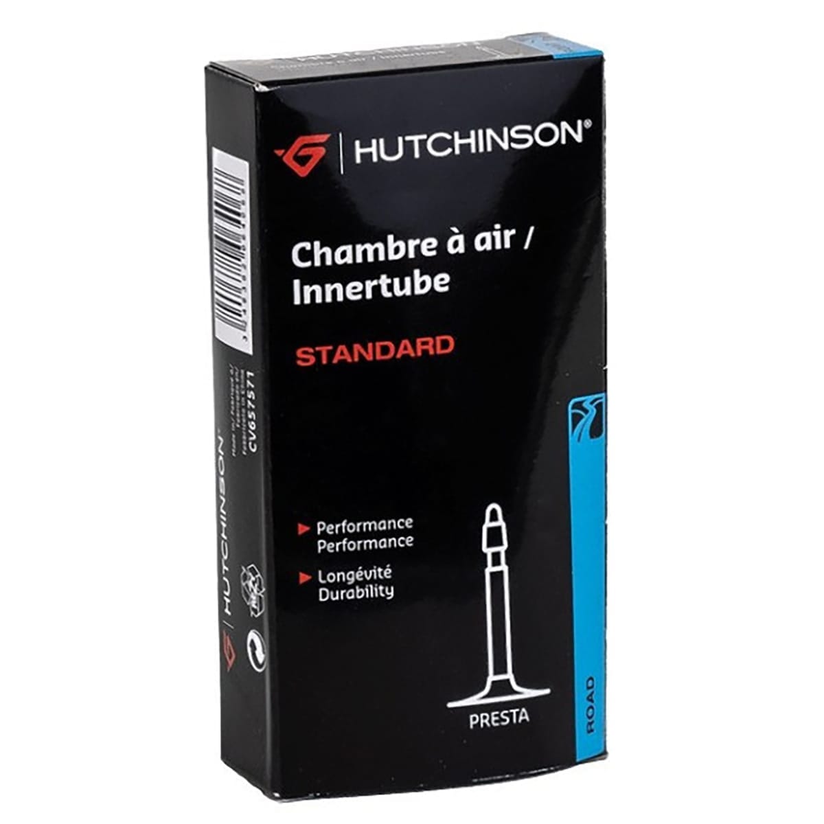 Duše HUTCHINSON STANDARD černý ventilek 700x25/30 presta ventilek 60mm