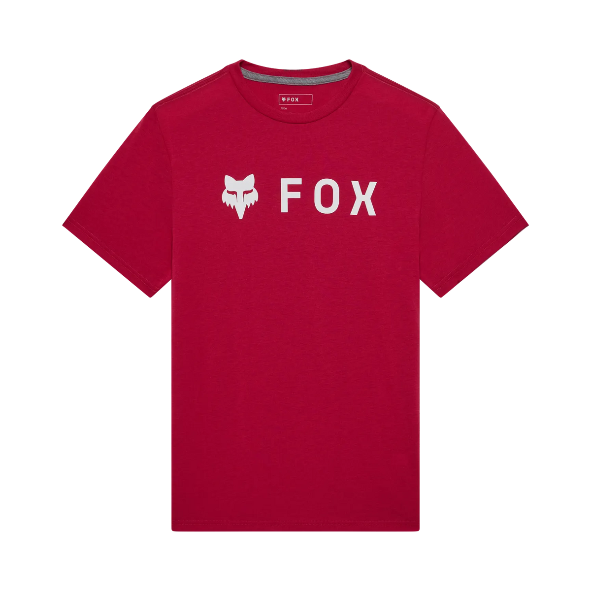 Technické tričko FOX ABSOLUTE TRUDRI s krátkým rukávem Cranberry