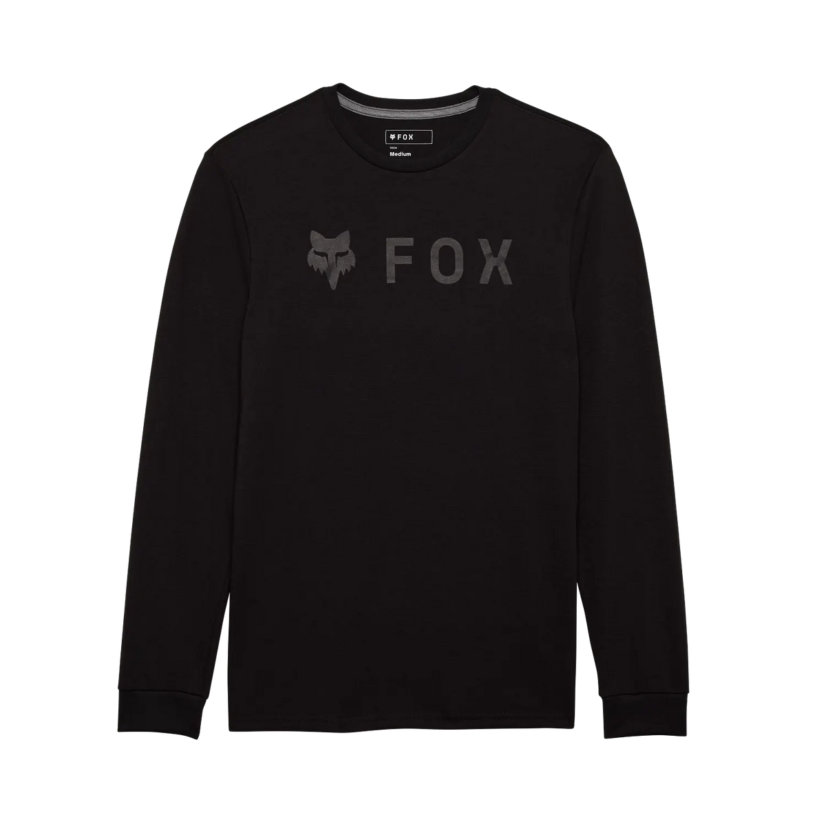 FOX ABSOLUTE TRUDRI Long Sleeve Technical T-Shirt Black