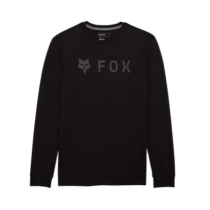 Техническа тениска FOX ABSOLUTE TRUDRI с дълъг ръкав черна
