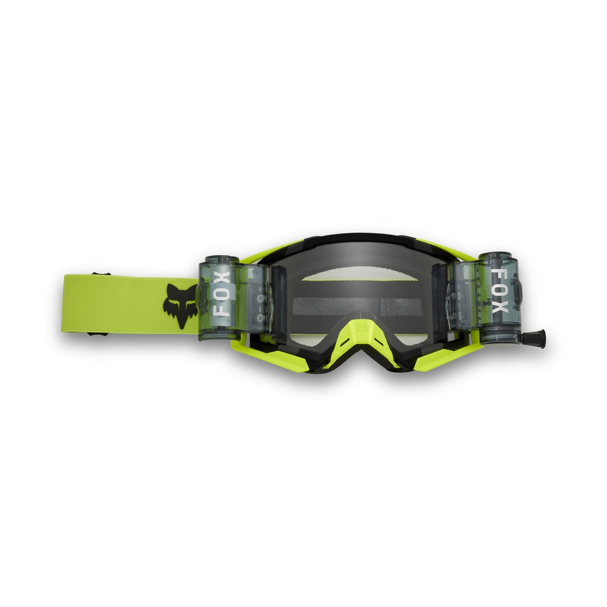 Masker FOX AIRSPACE ENDURO ROLL OFF Geel