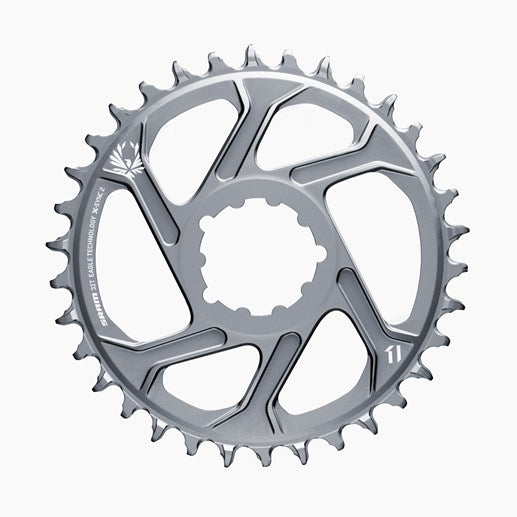 Mono tandhjul SRAM X-SYNC 2 EAGLE 12V Direct Mount Offset 6mm Grå