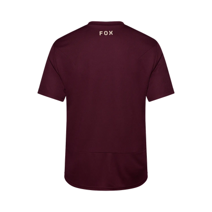 FOX RANGER FOX HEAD Short-Sleeve Jersey Burgundy
