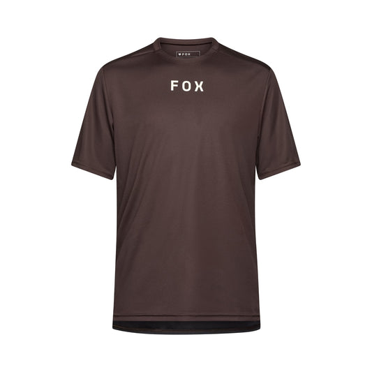Dres FOX RANGER WORDMARK Krátký Rukáv Hnědý