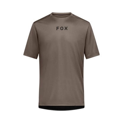 FOX RANGER WORDMARK Short Sleeve Jersey Nutmeg Brown