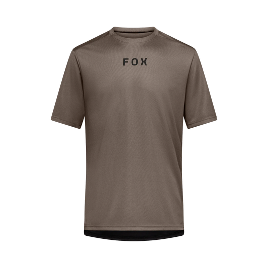 FOX RANGER WORDMARK shirt Korte Mouwen Bruin Nutmeg