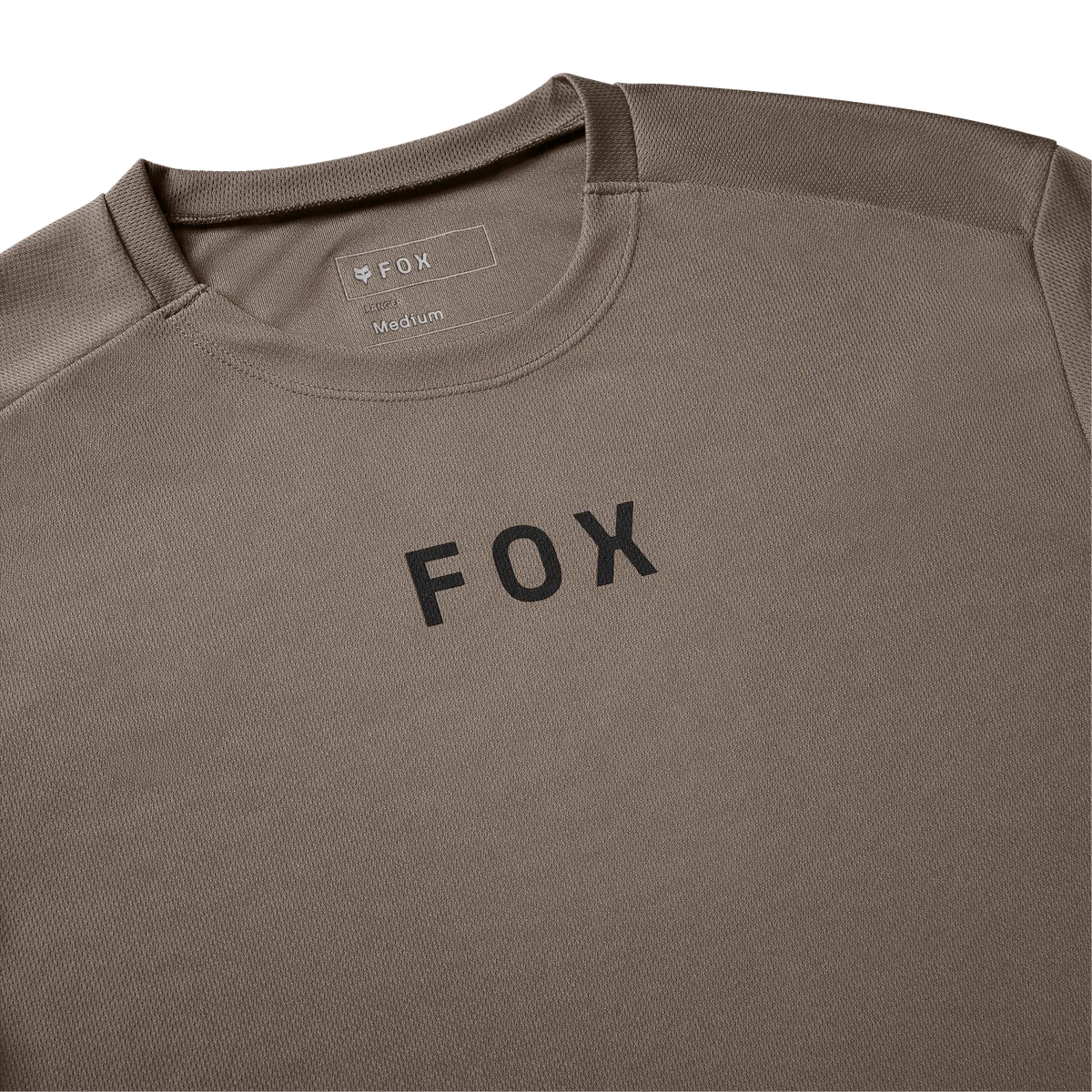 FOX RANGER WORDMARK kortärmad tröja Brun Nutmeg