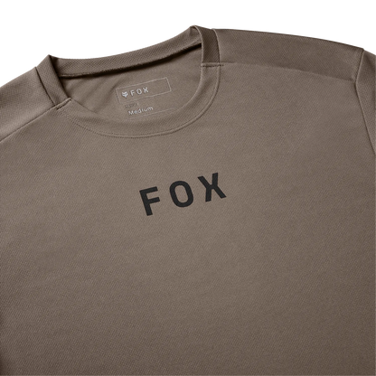 FOX RANGER WORDMARK Short Sleeve Jersey Nutmeg Brown