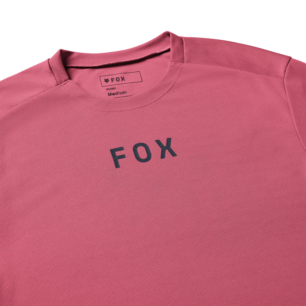 Tröja FOX RANGER WORDMARK Korta Ärmar Berry
