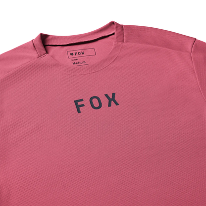 Dres FOX RANGER WORDMARK Kratke Rokave Berry