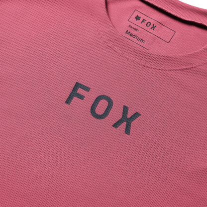 Dres FOX RANGER WORDMARK Kratke Rokave Berry