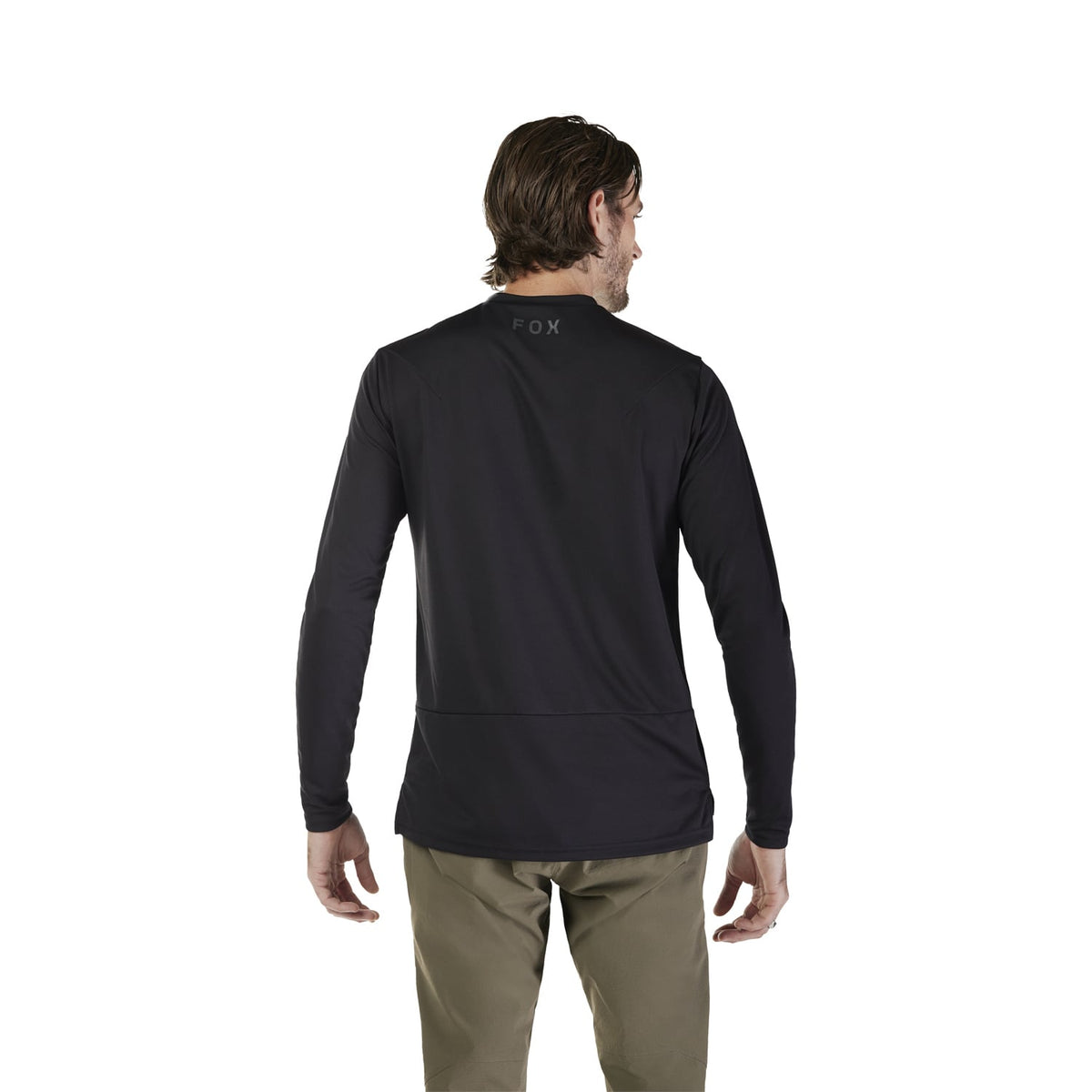 FOX RANGER FOX HEAD Long Sleeve Jersey Black
