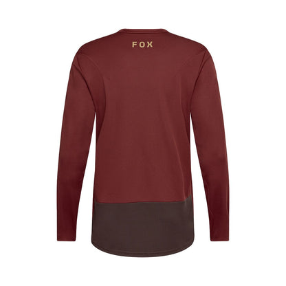 Maillot FOX RANGER FOX HEAD Manches Longues Bordeaux