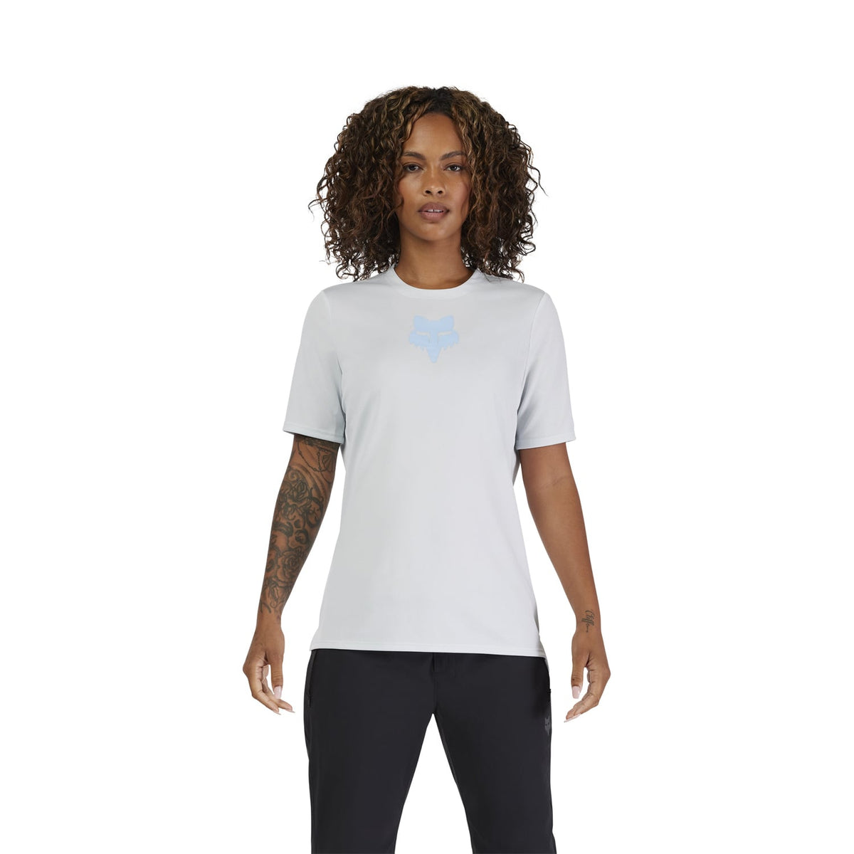 FOX RANGER HEAD Dames shirt korte mouwen Lichtblauw
