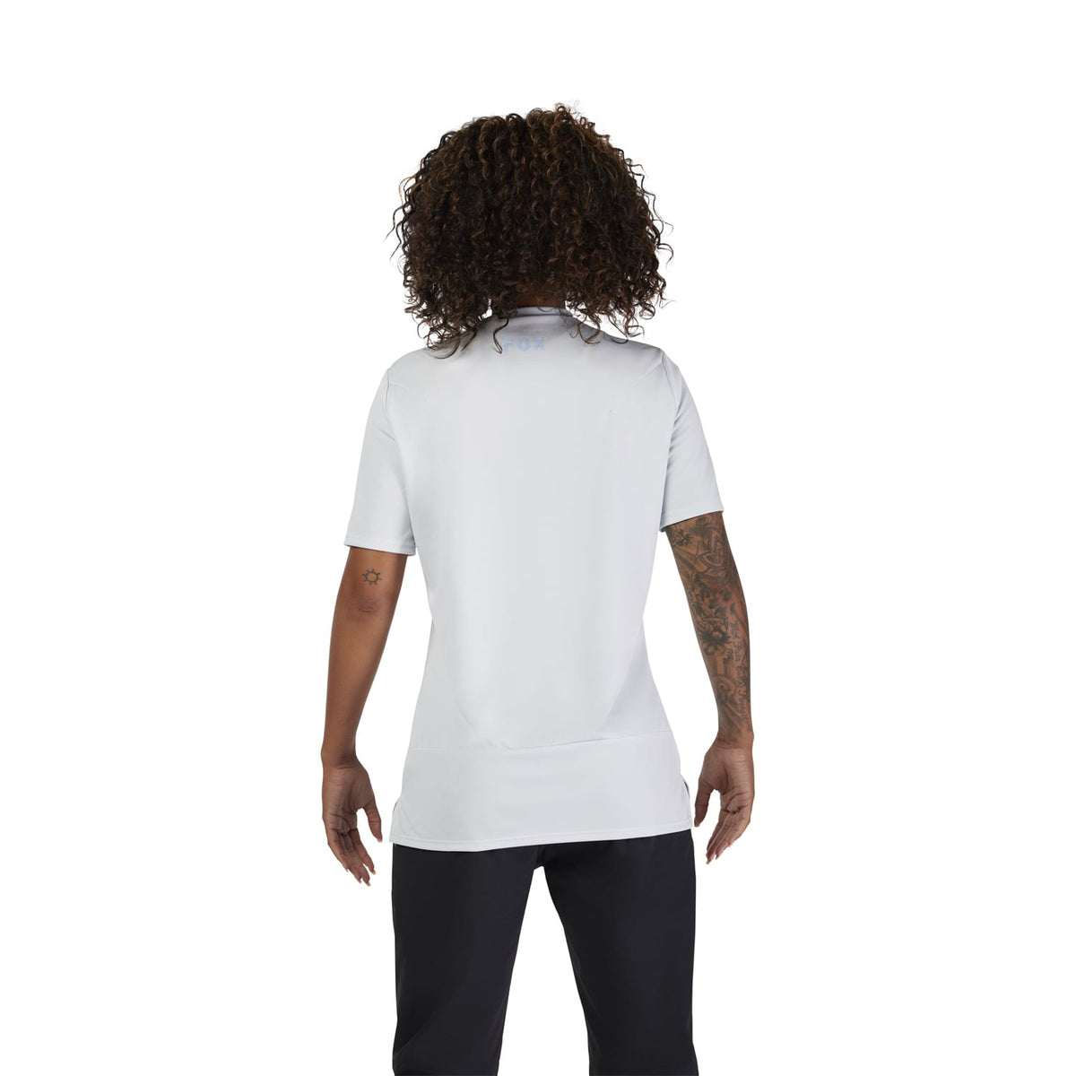 FOX RANGER HEAD Dames shirt korte mouwen Lichtblauw