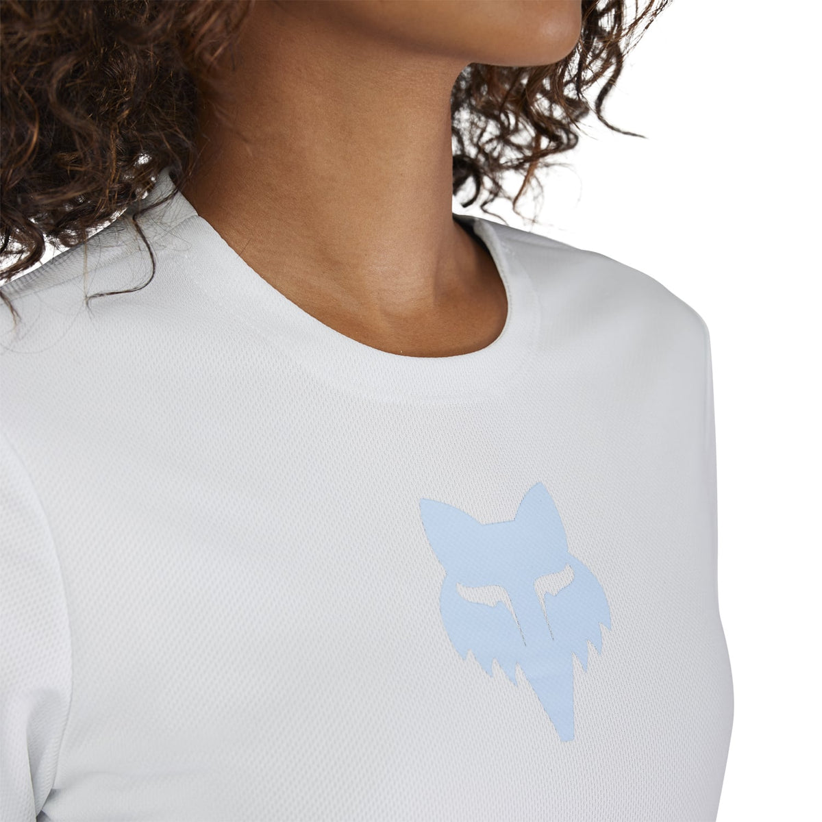 FOX RANGER HEAD Dames shirt korte mouwen Lichtblauw