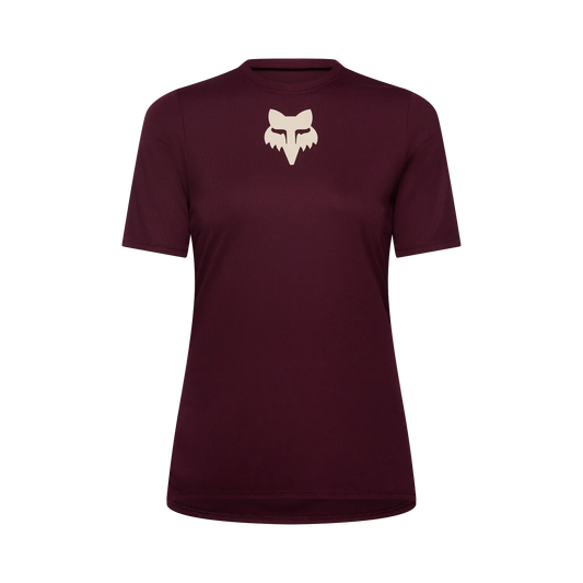 FOX RANGER HEAD-shirt voor dames met korte mouwen Bordeaux