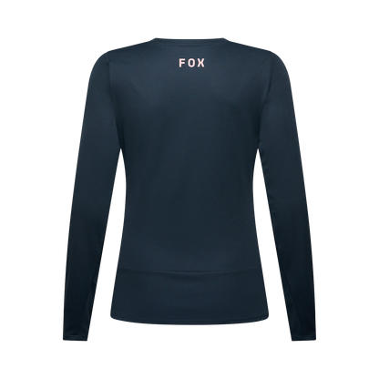 Women's FOX RANGER FOX HEAD Long-Sleeved Jersey Blue