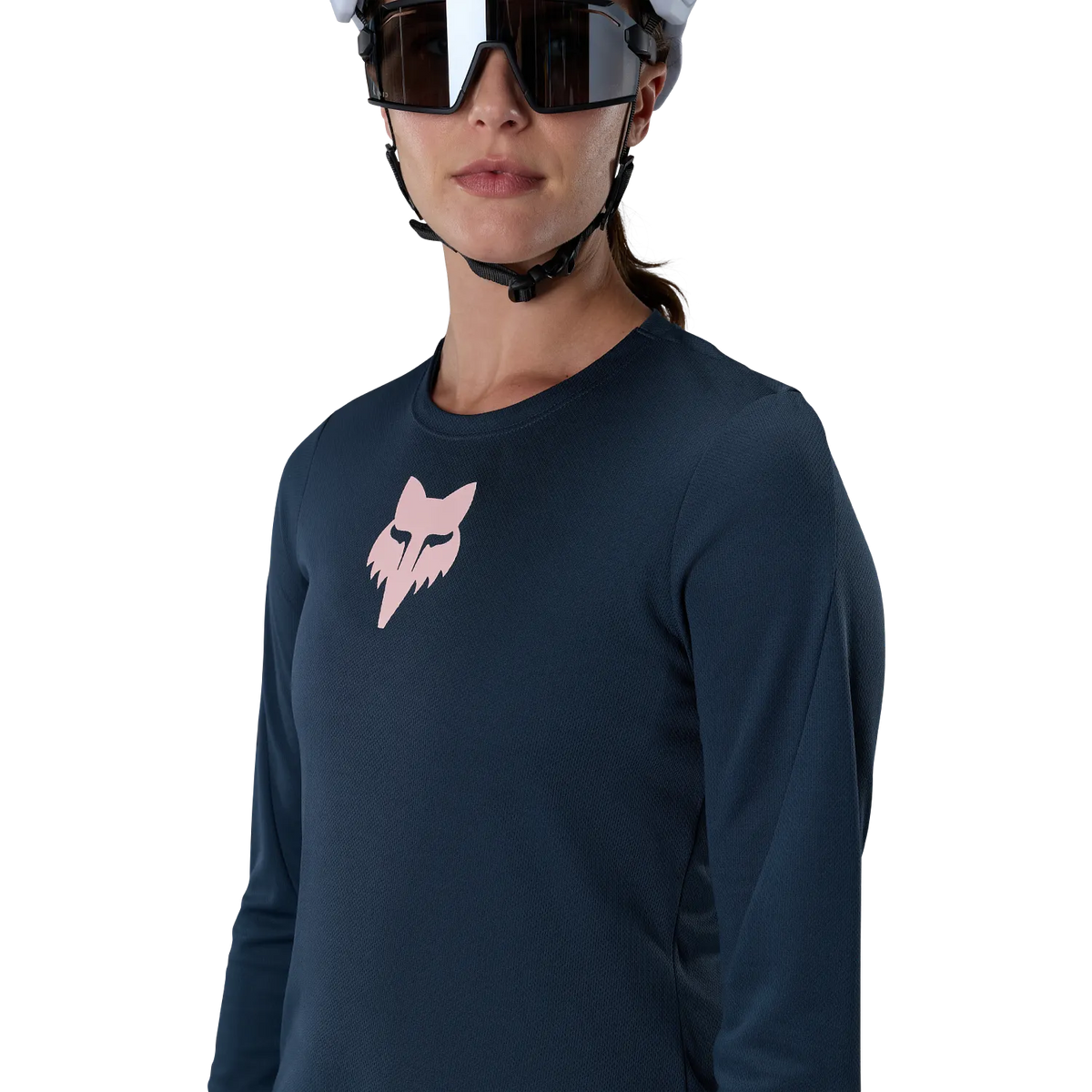 FOX RANGER FOX HEAD damtröja med långa ärmar blå