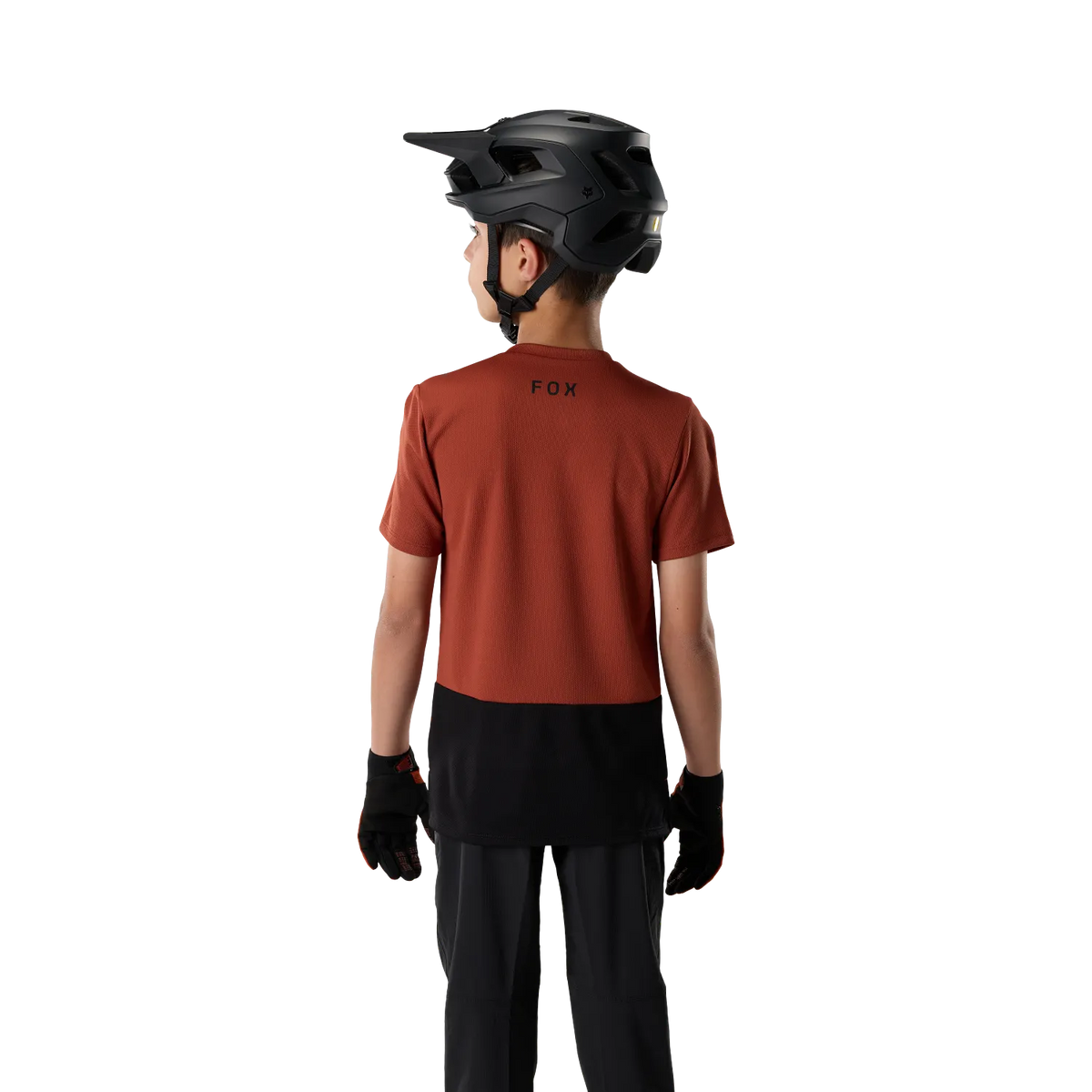 FOX RANGER HEAD Junior Short-Sleeve Jersey Acid Scarlet