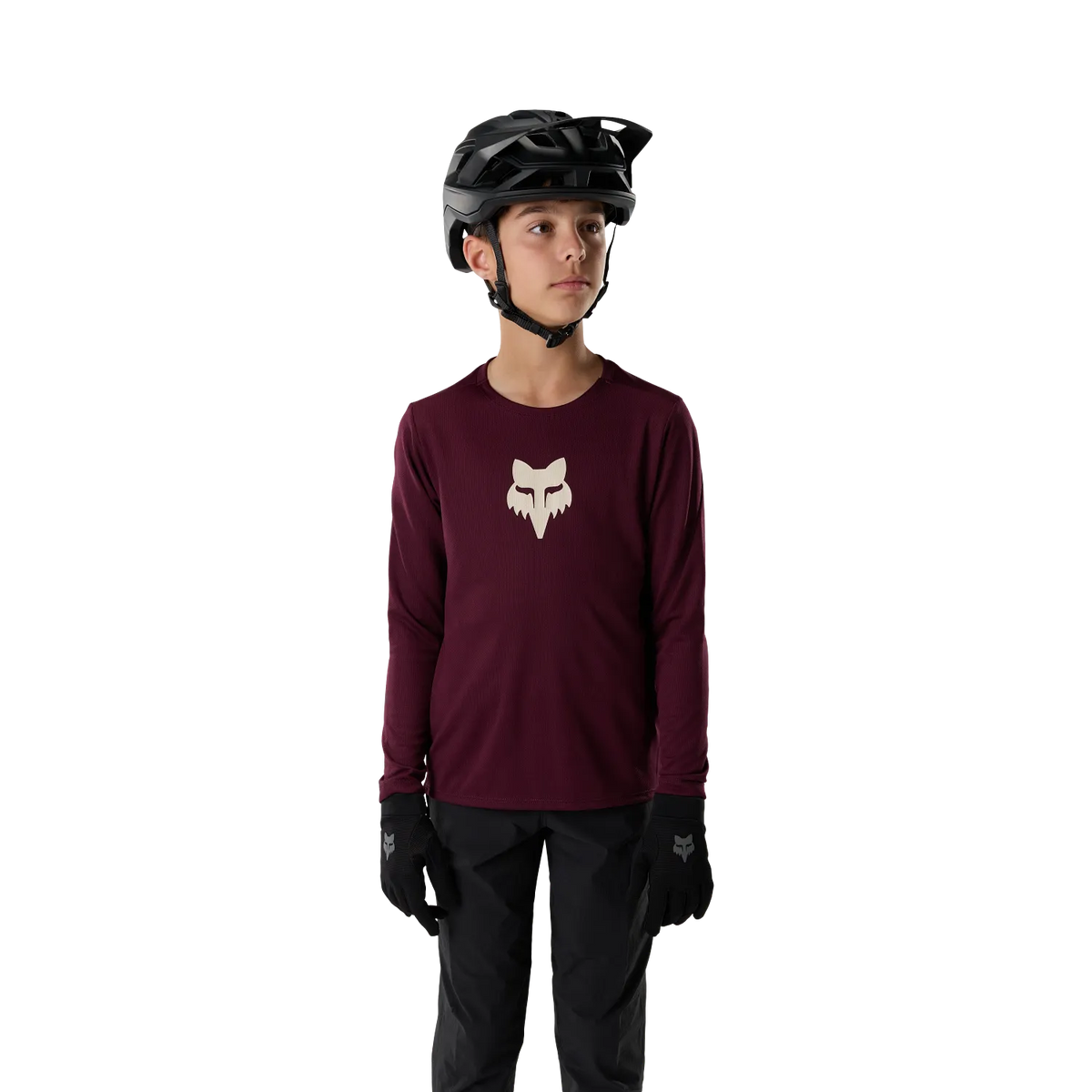 Tröja FOX RANGER FOX HEAD Junior Lång Ärm Bordeaux