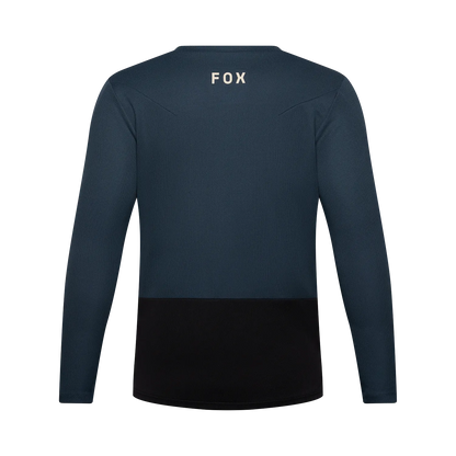 Tricou FOX RANGER FOX HEAD Junior Mânecă Lungă Albastru Galaxy