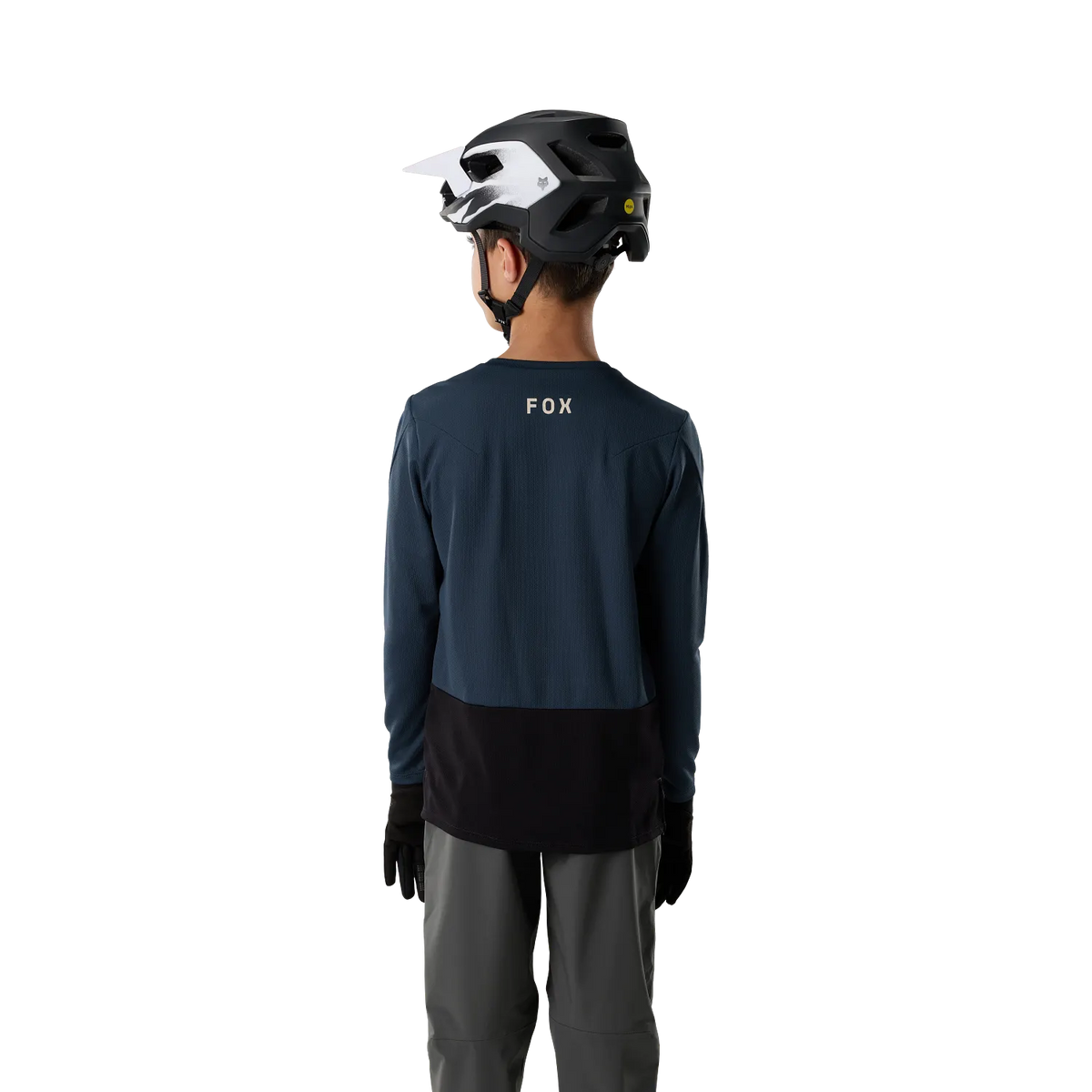 FOX RANGER FOX HEAD Junior Long Sleeve Jersey Galaxy Blue