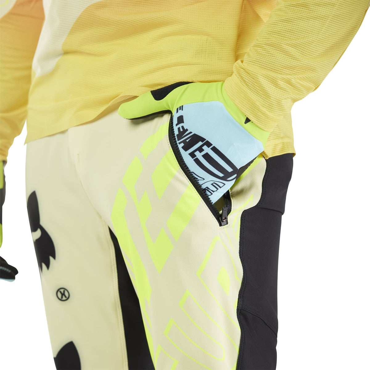 FOX FLEXAIR ELEVATED Trousers Yellow/Black