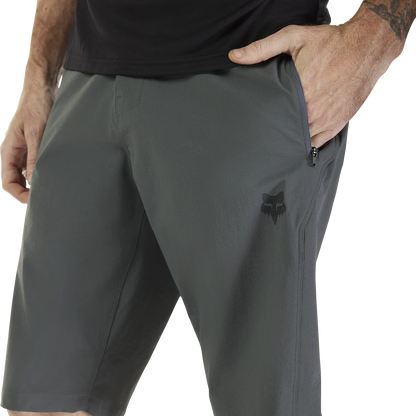 Short FOX RANGER s Umetkom Siva Dark Shadow