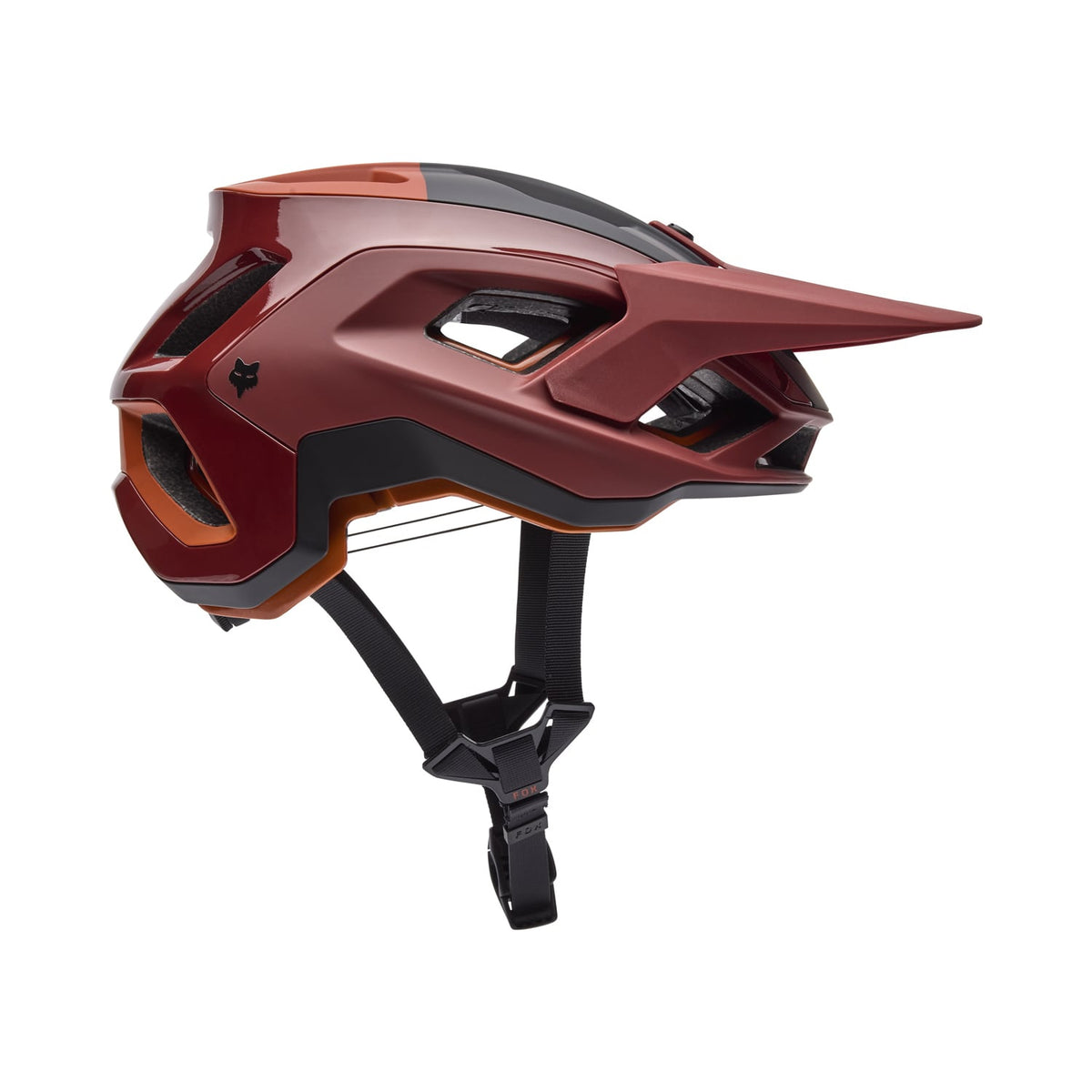 Kask MTB FOX SPEEDFRAME RS MIPS PARANOID Bordowy/Czarny