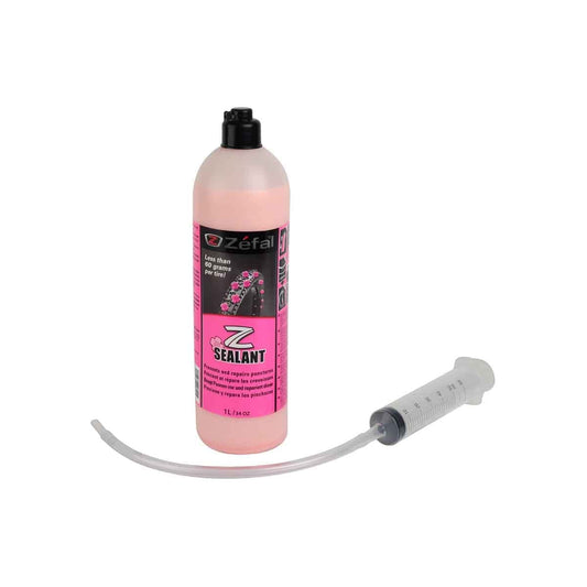 ZEFAL Z-SEALANT Ennaltaehkäisevä Puhkeamisenestonestetiiviste + Ruisku (1 L)
